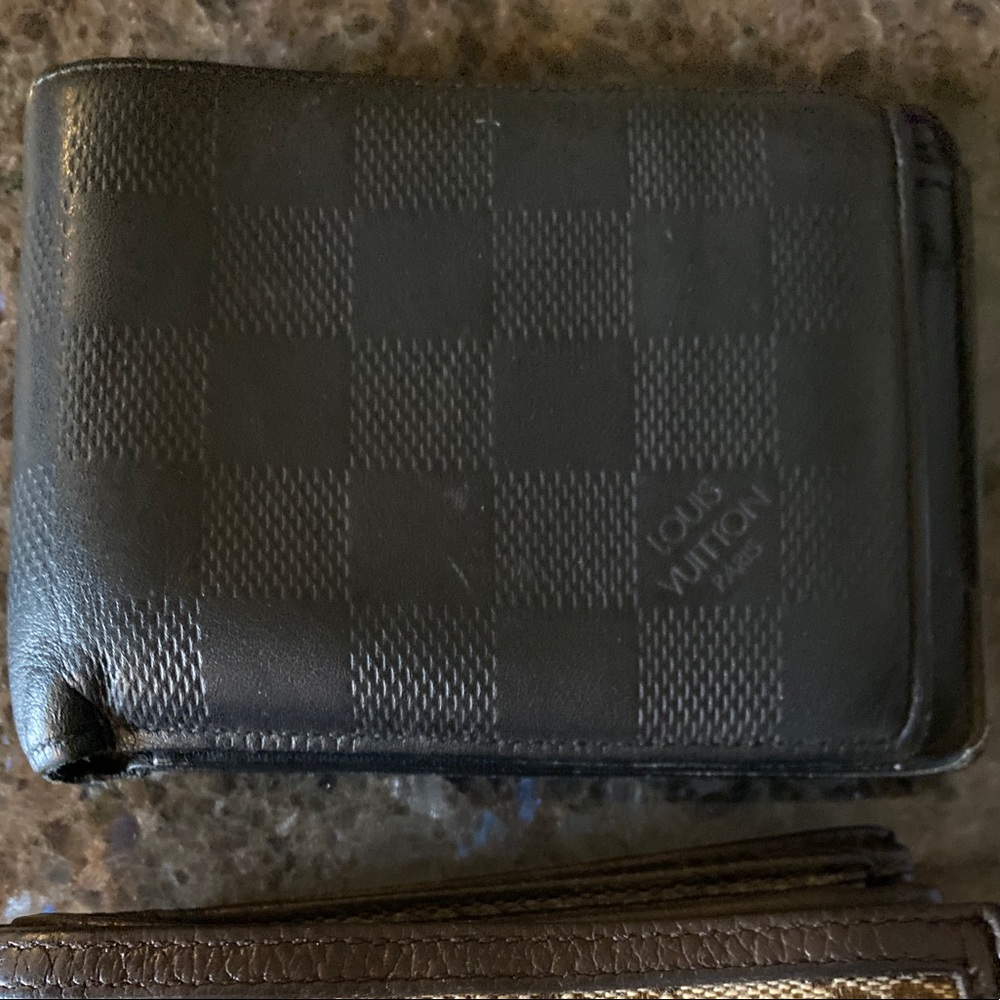 Louis Vuitton leather wallet